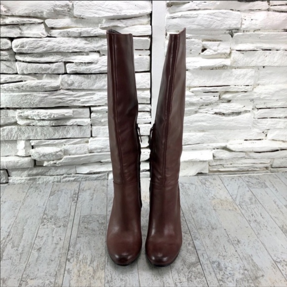 Sam Edelman Serephina Leather Tall Pull On Boot